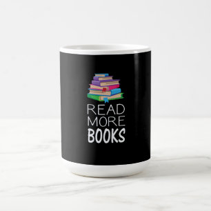 Books - Read More Books Coffee Mug