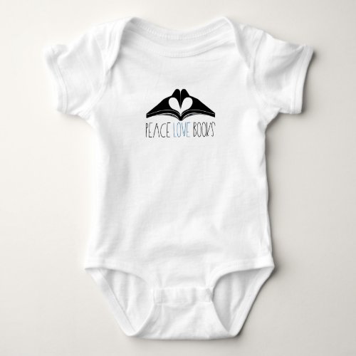 Books Reading Gift Baby Bodysuit