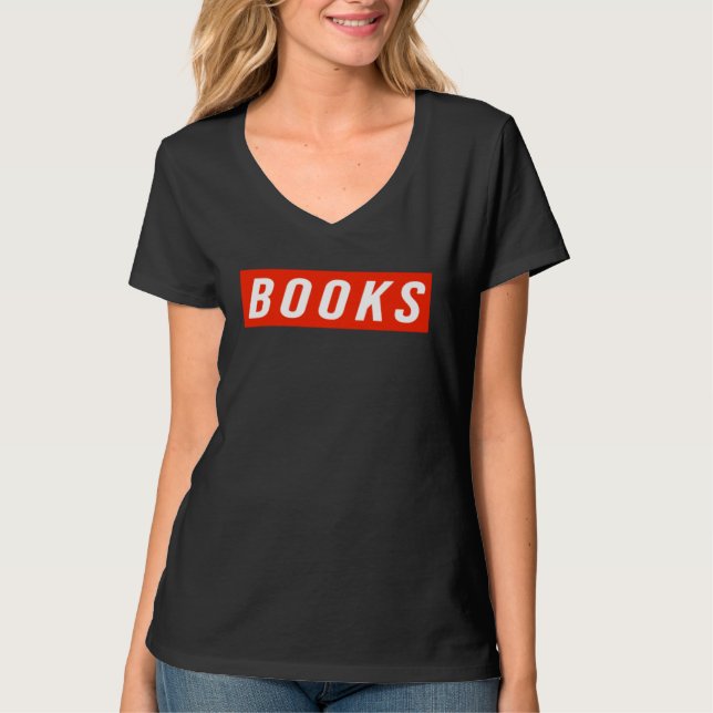 books reading library bookworm book T-Shirt (Front)