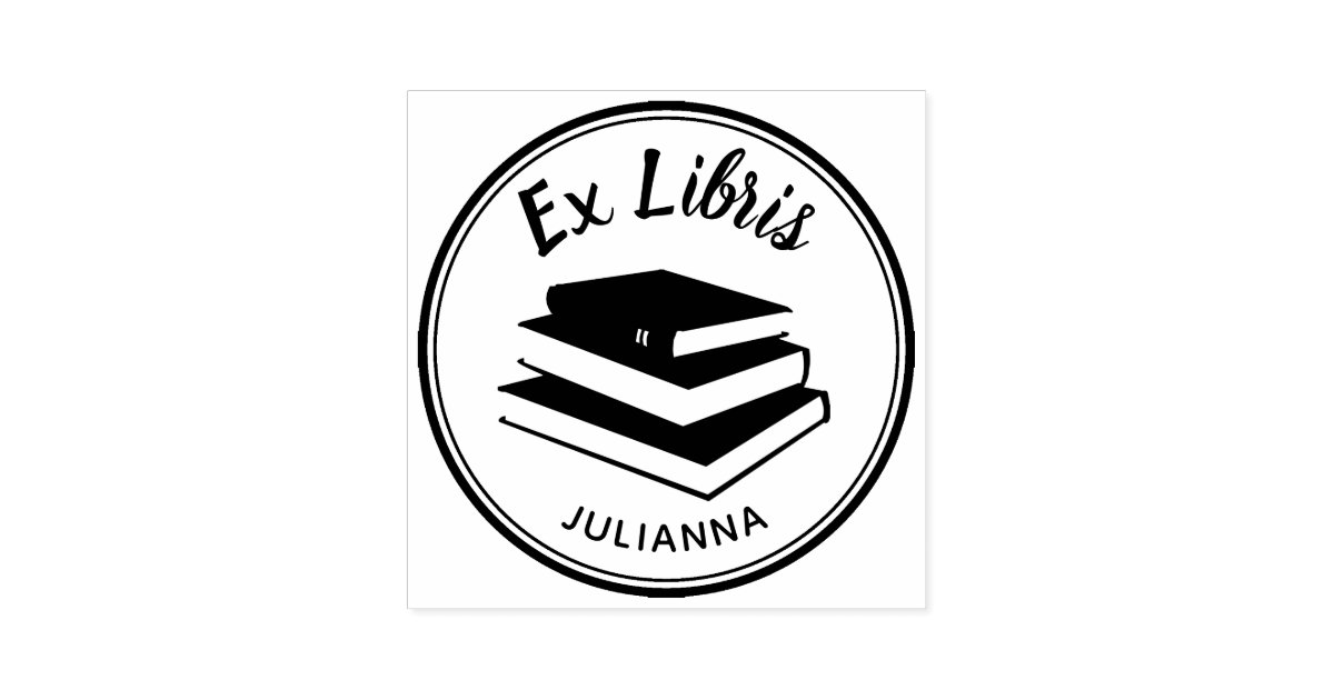 Custom Ex Libris Book Stamp, Family Library Stamp, Personalized Library  Rubber Stamper With Ink Pad, Book Lover Bibliophile Gift 