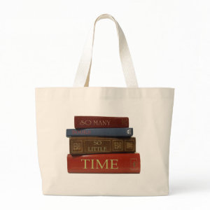 BOOKS So Many Books So Little Time bag