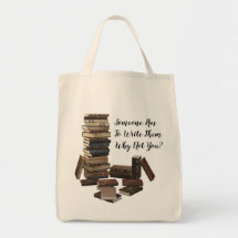 Books: Someone Has To Write Them Bag