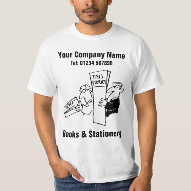 Books & Stationery Bookseller T-Shirt (Front)