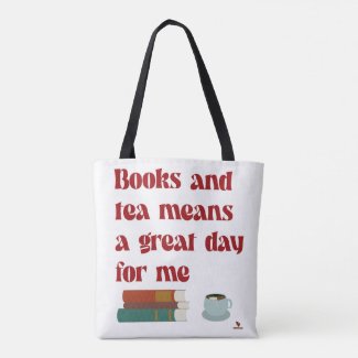 Books Tea Great Day for Me Cozy Reading Life