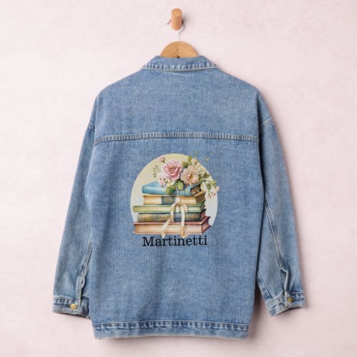 Books Teacher Shop   Denim Jacket