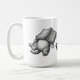 Books The Only Therapy I Need Mug | Cute Cat Book