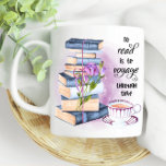 Books To Read Is To Voyage Through Time Coffee Mug at Zazzle