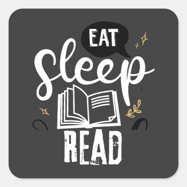 Books to Read Together Square Sticker (Front)