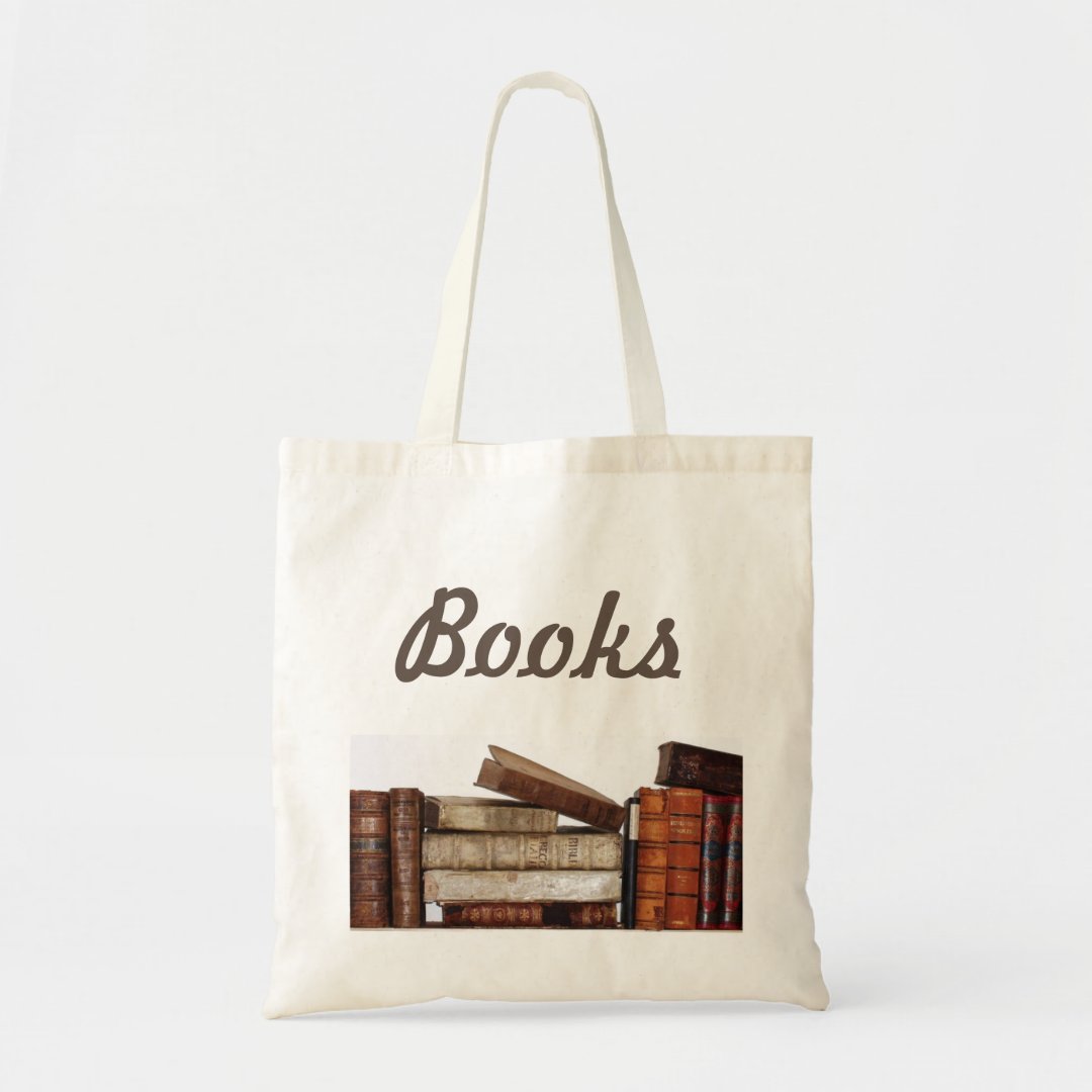 Books Tote Bag | Zazzle