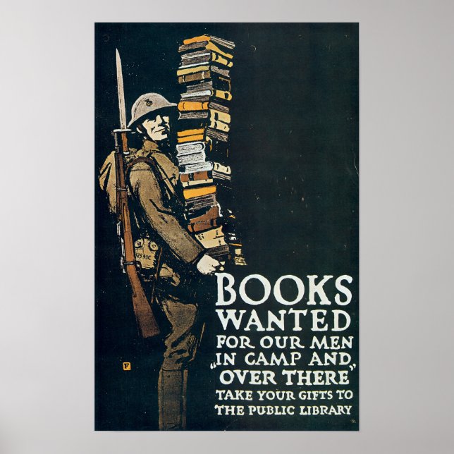 Books Wanted Poster (Front)
