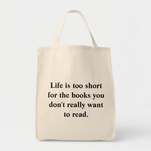 Books You Dont Want to Read bag