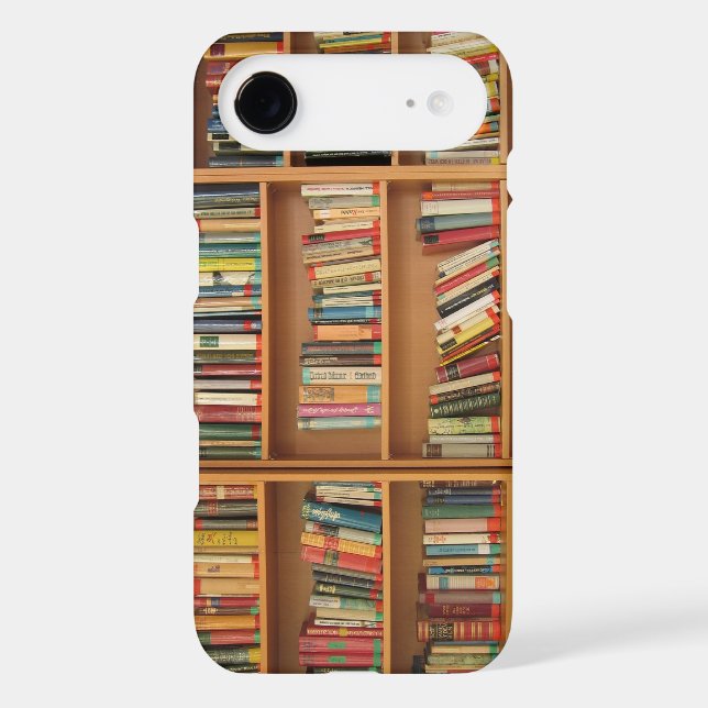 Bookshelf background Case-Mate iPhone case (Back)