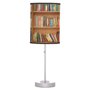 Bookshelf background table lamp