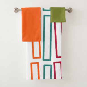 Bookshelf  bath towel set