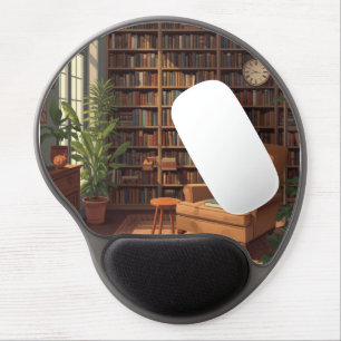 BookShelf  Gel Mouse Pad