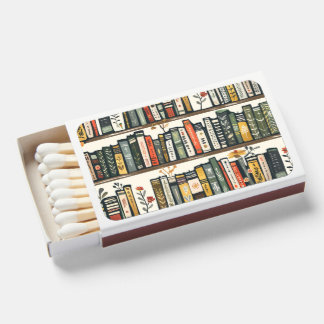 Bookshelf matchboxes