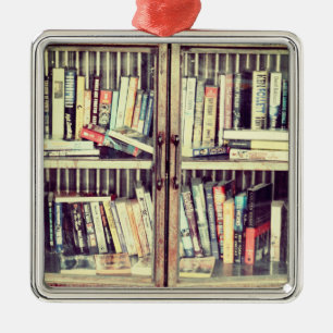 Bookshelf Metal Ornament