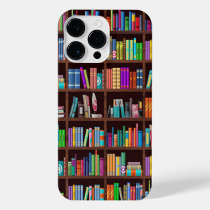 Bookshelf Reader Bookaholic Books Lover Bookworm iPhone 14 Pro Max Case