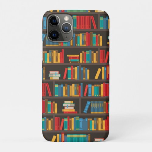 Bookshelf Reading Love iPhone 11 Pro Case