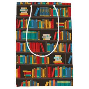 Bookshelf Reading Love Medium Gift Bag