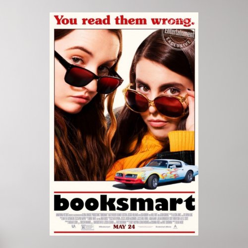 booksmart movie  poster