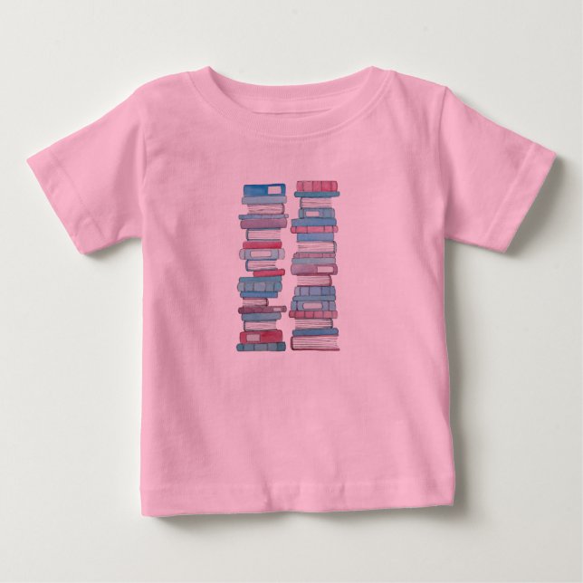 Bookstack Baby Tutu T-Shirt (Front)