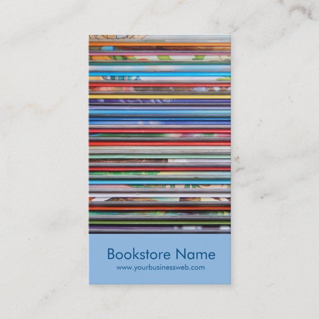 bookstore business card (Front)