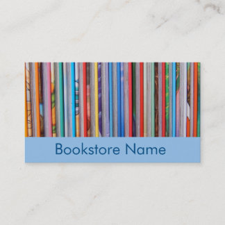 bookstore business card