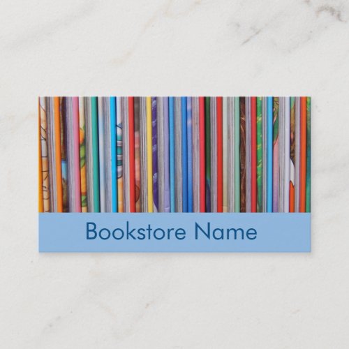 bookstore business card