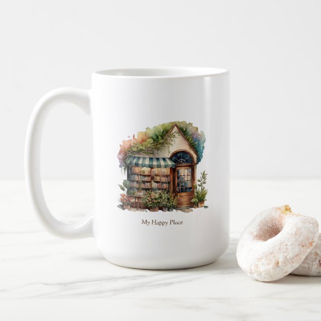 Bookstore Mug (With Donut)