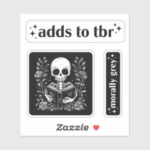 Booktok romance books pack sticker