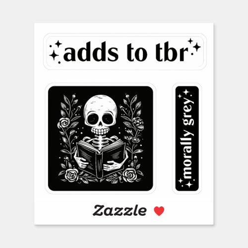 Booktok romance books pack sticker