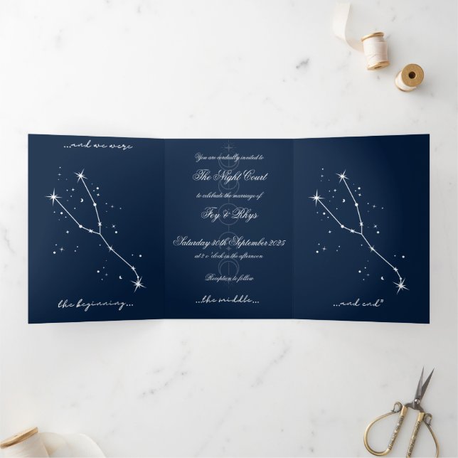  BookTok Romantacy Wedding Invite - Taurus (Inside)