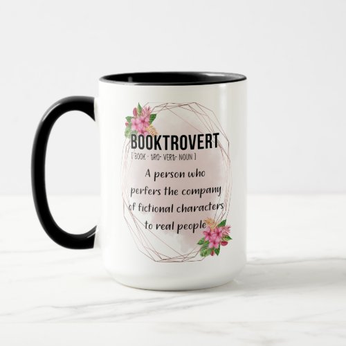 Booktrovert 15oz Coffee Mug 