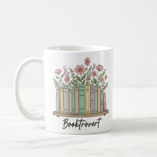 Booktrovert – Cozy Introvert Reading Lover Gift Coffee Mug