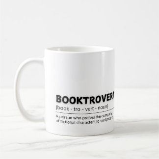 Booktrovert: Fiction Over Reality Mug