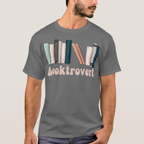 BOOKTROVERT Reading Dictionary Funny Book Introver T_Shirt