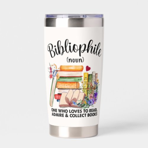 Bookworm Bliss Insulated Tumbler