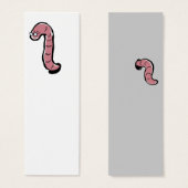 bookworm bookmark (Front & Back)