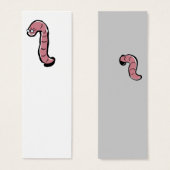 bookworm bookmark (Front & Back)