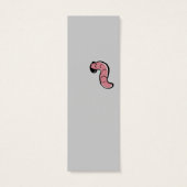 bookworm bookmark (Back)