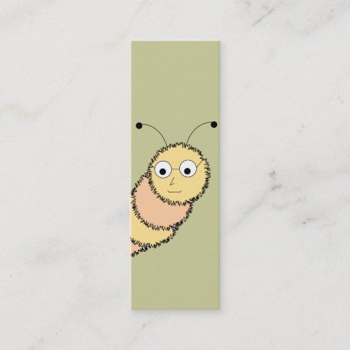 Bookworm bookmark Business Card