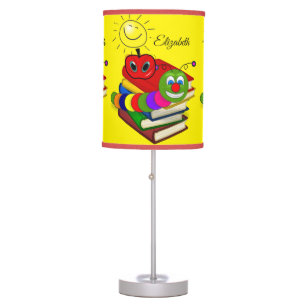 Bookworm, Books, Apple, Sun, Decorative Lamp Shade