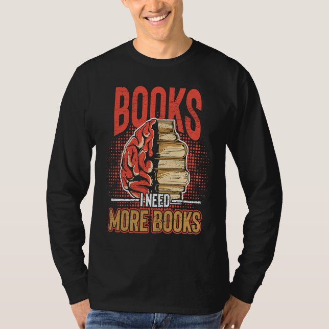 Bookworm Books  Reading T-Shirt (Front)