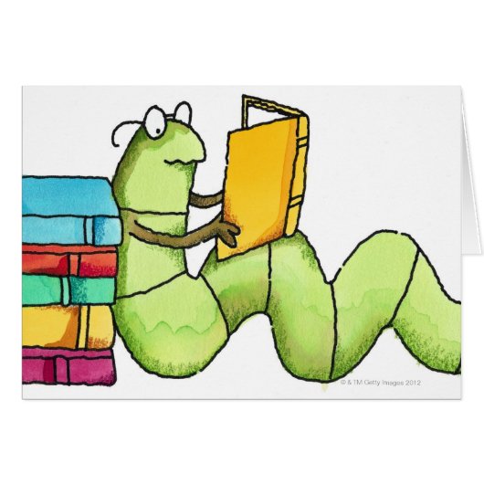 Bookworm Cards (Front Horizontal)