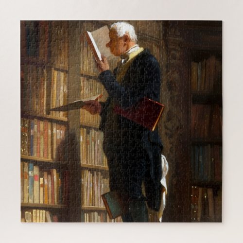 Bookworm Carl Spitzweg Art Jigsaw Puzzle Bookworm Carl Spitzweg Art Jigsaw Puzzle