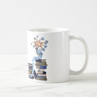 bookworm coffee mug