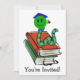 Bookworm Design Any Occasion Invitation
