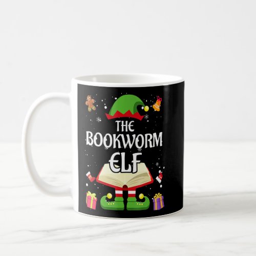 Bookworm Elf Family Matching Group Christmas Readi Coffee Mug