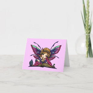 Bookworm Fairy Note Cards
